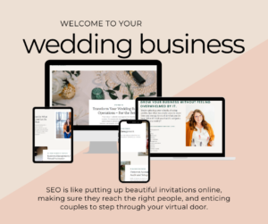 Wedding business SEO to boost visibility online