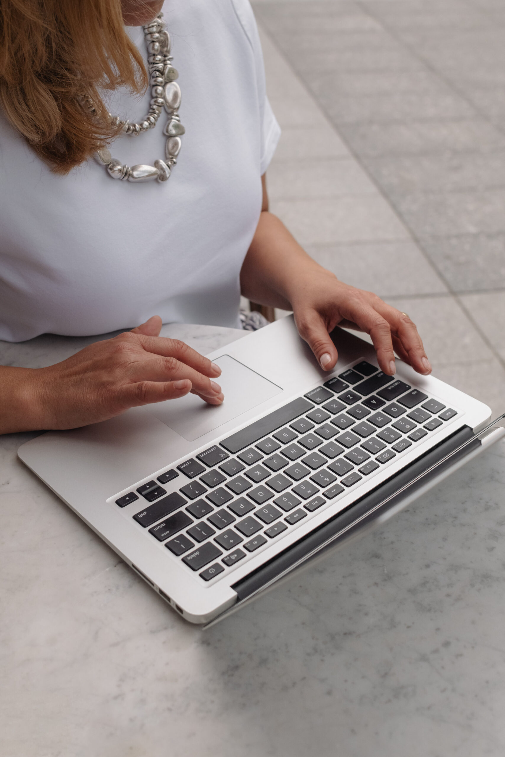 Wedding professional setting 2026 business goals with a Pinterest visibility and marketing strategy.